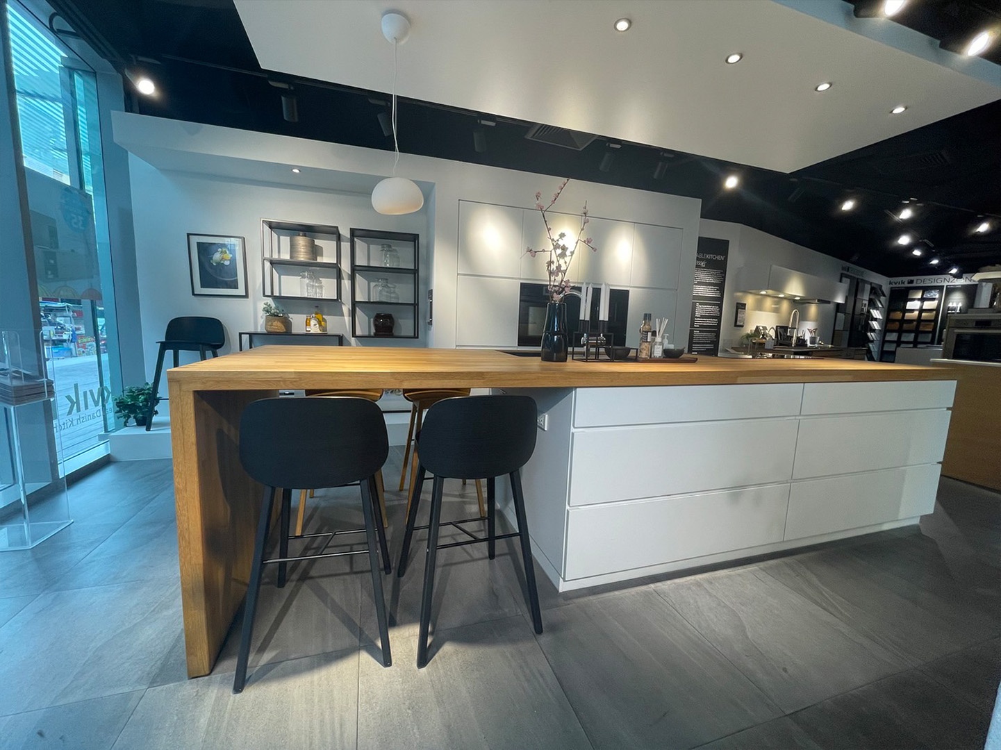 Kvik design kitchen showroom 