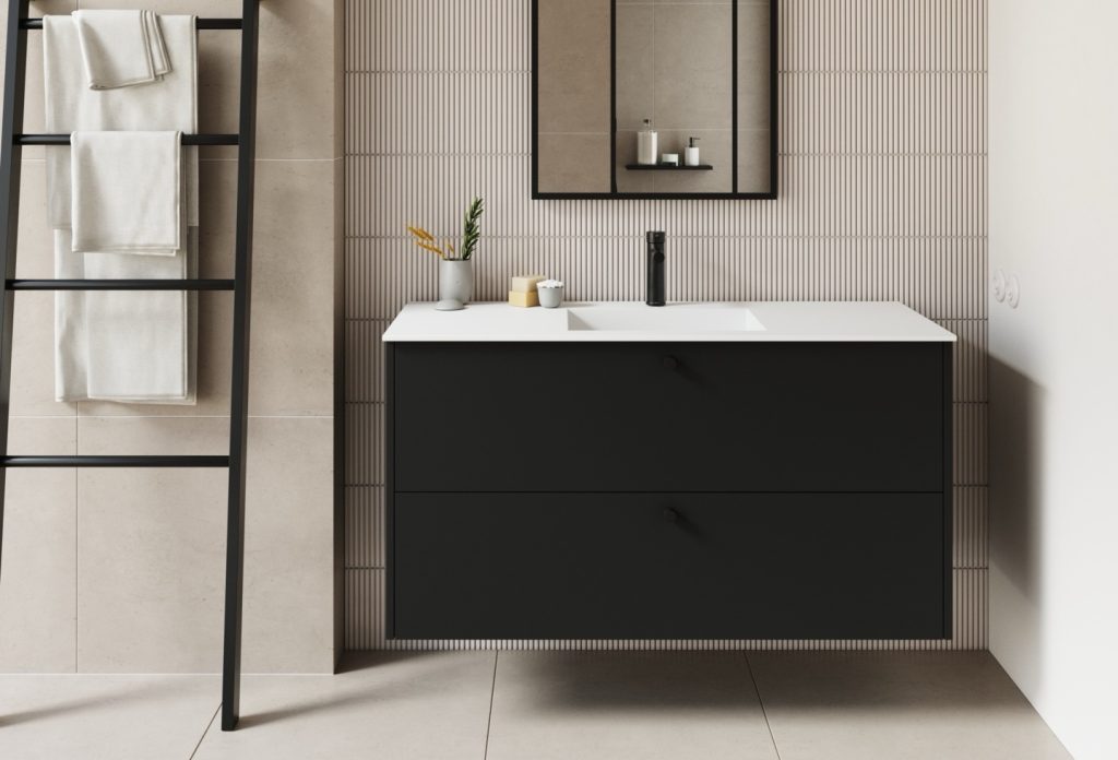 Bordo black bath 3D EB0002 242