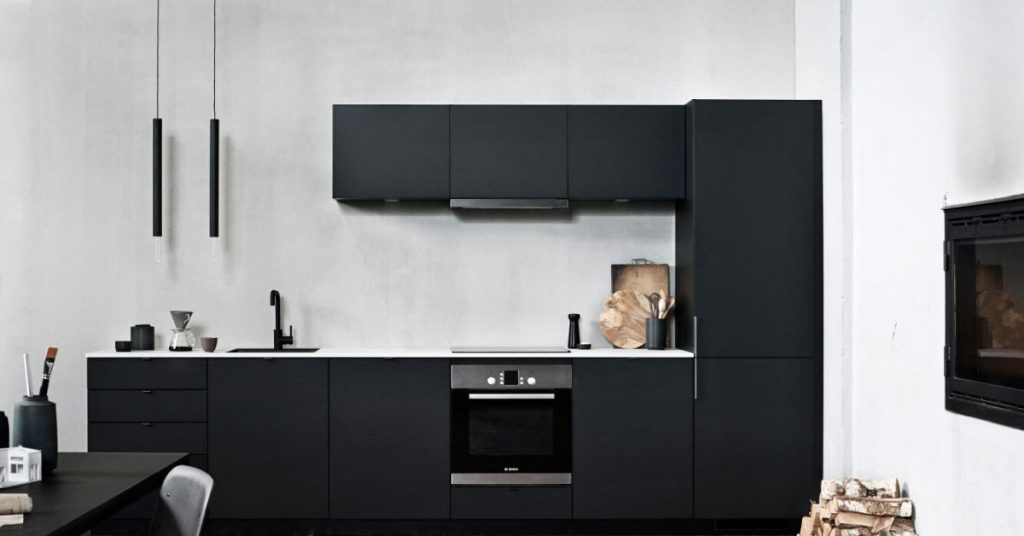 Is a Black Kitchen Hard to Clean