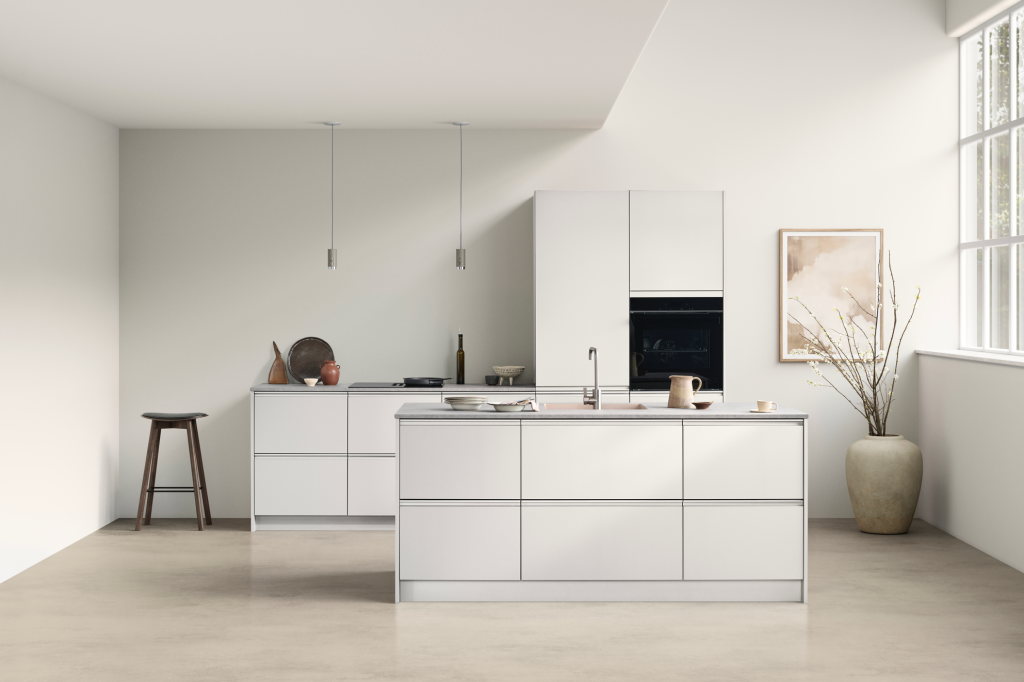 kitchen cabinets compose white