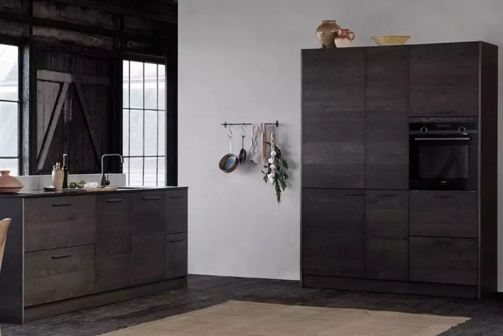Tacto Dark oak kitchen main