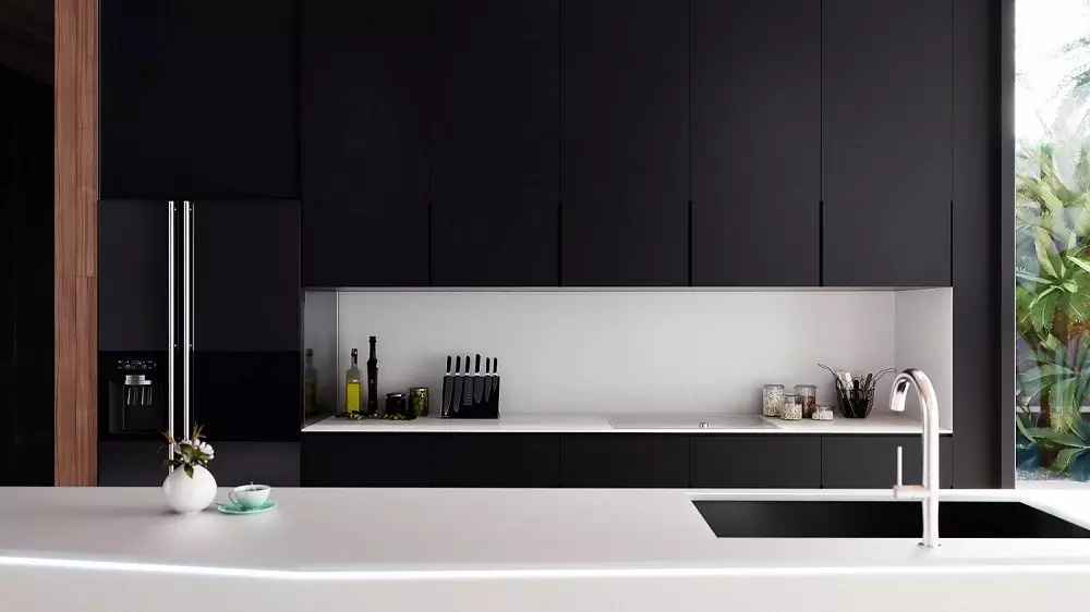 black kitchen design 1